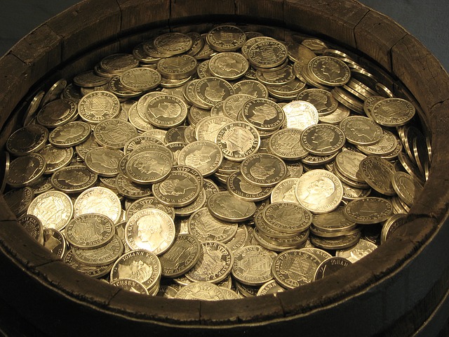 Geld in einem Topf
