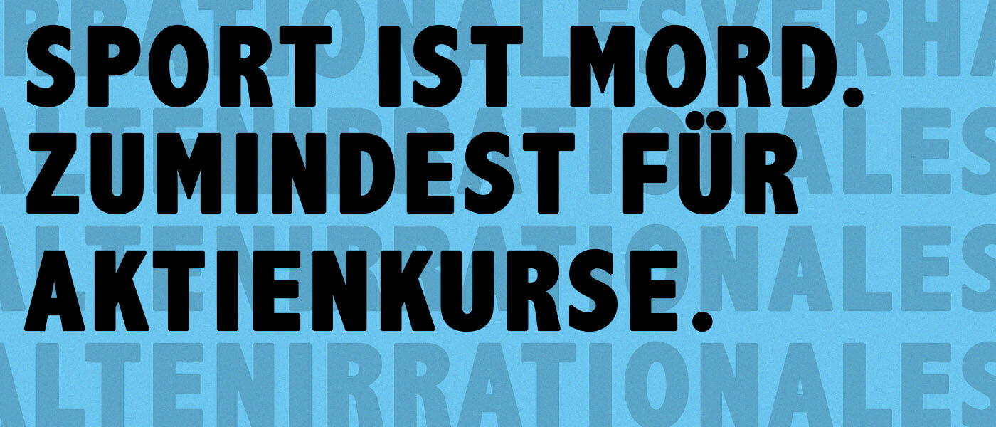 Sportevents und Aktienkurse? Fatal!